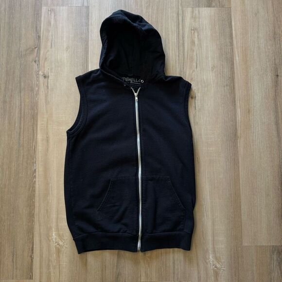 Krewella Zip Up Hoodie Vest DJ EDM Dance Rock Pop Killin It Purple Bear Medium - Picture 3 of 4